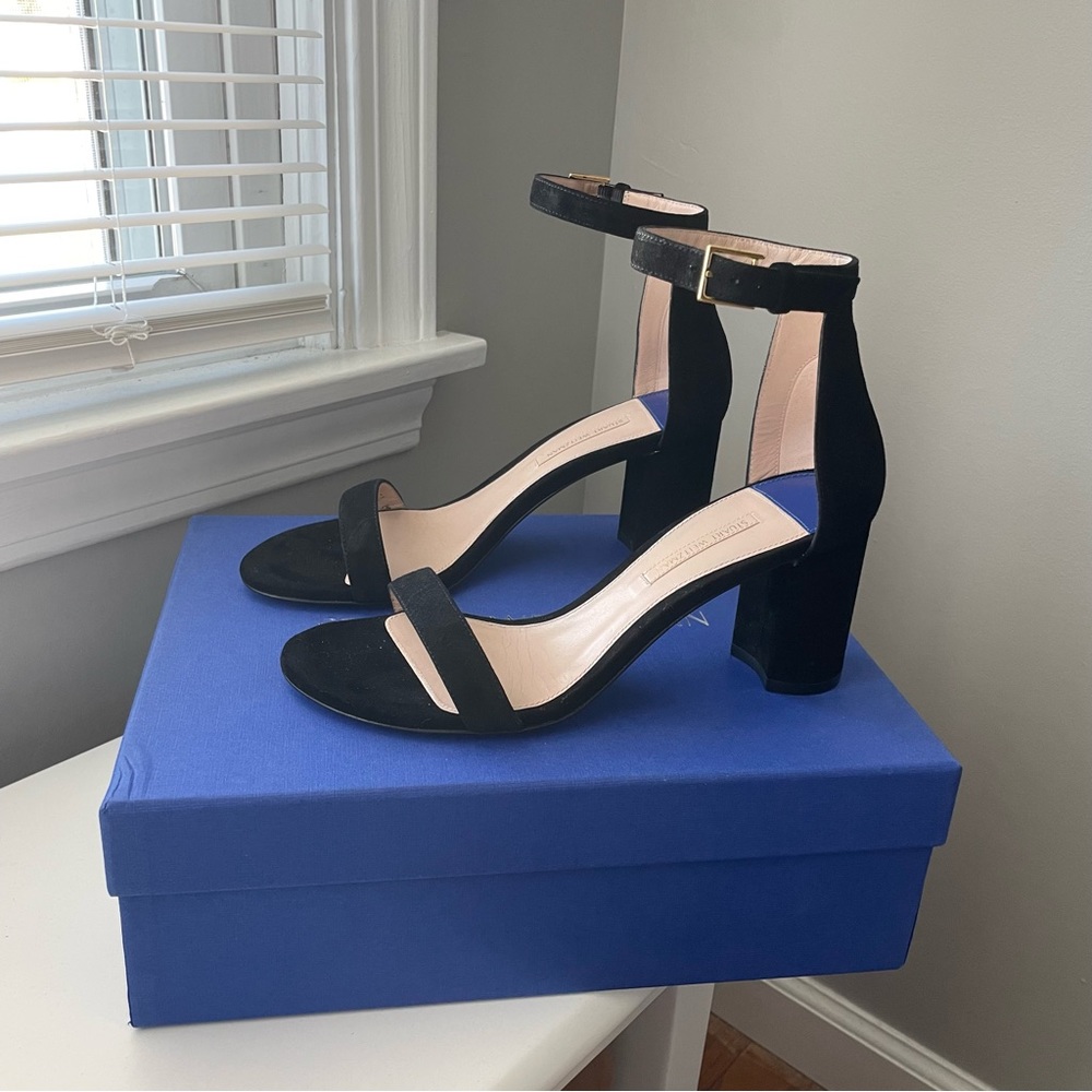 Stuart Weitzman 75 Nudist Heeled Sandal